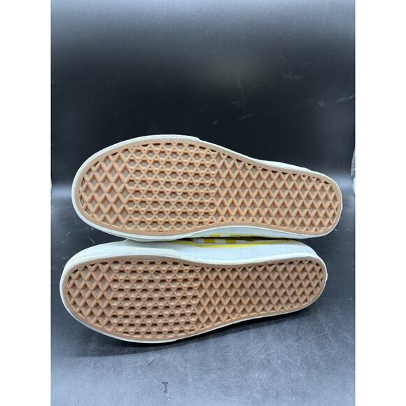 Vans Off The Wall Sk8 Hi Sneakers Blue White Yellow Checkered Mens 7.5 Womens 9 main image 4